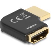 DeLOCK 60018 tussenstuk voor kabels HDMI Zwart