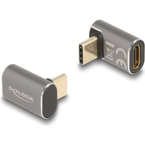 DeLOCK 60054 tussenstuk voor kabels USB Type-C Antraciet