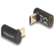 DeLOCK 60056 tussenstuk voor kabels USB Type-C Antraciet