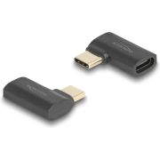 DeLOCK 60245 tussenstuk voor kabels USB Type-C Antraciet