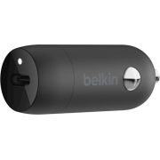Belkin autolader USB-C 20W Power Delivery. zwart CCA003btBK