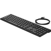 HP-320K-USB-AZERTY-Belgisch-Zwart-toetsenbord