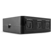 Lindy 70480 audio-verdeler / Toslink splitter Zwart