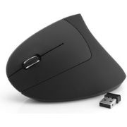 MediaRange Wireless Vertical Linkshänder, zwart muis