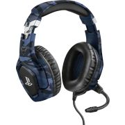 Trust-GXT-488-Forze-PS4-Headset-Hoofdband-Zwart-Blauw