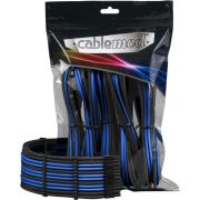 Cablemod PRO ModMesh Cable Extension Kit Zwart, Blauw
