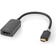 Nedis-USB-C-copy-adapterkabel-Type-C-copy-Male-HDMI-copy-Output-0-2-m-Antraciet