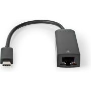 Nedis-USB-C-copy-adapterkabel-Type-C-copy-Male-RJ45-Female-1-Gbit-0-2-m-Zwart