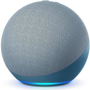 Amazon Echo 4 Blauw/Grijs