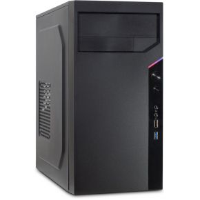 Inter-Tech IT-6505 Retro Micro Tower Zwart