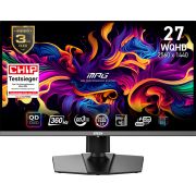 MSI MPG 271QRXDE QD-OLED computer 67,3 cm (26.5") 2560 x 1440 Pixels Wide Quad HD QDOLED Zwa monitor
