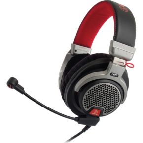 Audio-Technica ATH-PDG1A hoofdtelefoon/headset Hoofdband Zwart, Rood