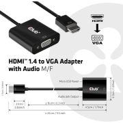 CLUB3D-CAC-1302-video-kabel-adapter-0-5-m-HDMI-Type-A-Standaard-VGA-D-Sub-Zwart