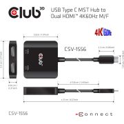CLUB3D-CSV-1556-video-splitter-2x-HDMI