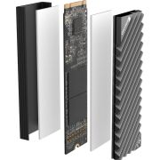 Jonsbo-M-2-3-GREY-hardwarekoeling-SSD-solid-state-drive-Koelplaat-1-stuk-s-Zwart-Grijs