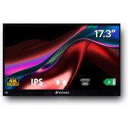 Verbatim PMT-17-4K 17.3" 4K Ultra HD Touchscreen Portable IPS monitor