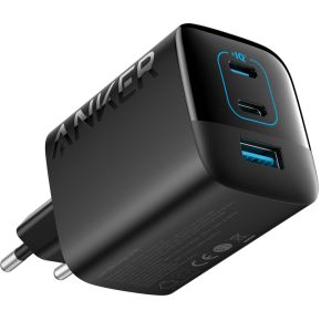 Anker 336 (67W) Fast Charger 3-Poorts USB-A en USB-C Adapter Zwart