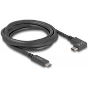 DeLock 80038 5Gbps 60W Alt-DP 2.00m Zwart USB-C Kabel