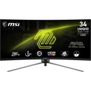 MSI MAG 345CQRDE computer monitor 86,4 cm (34") 3440 x 1440 Pixels UltraWide Dual Quad HD Zwart