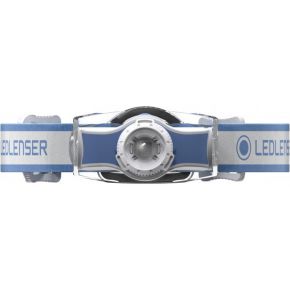 Led Lenser MH3 Lantaarn aan hoofdband Blauw, Wit