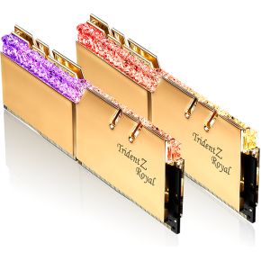 G.Skill DDR4 Trident-Z Royal 2x8GB 3600MHz - [F4-3600C14D-16GTRGB] Geheugenmodule