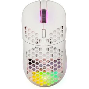 Fourze GM900 draadloze RGB witte muis