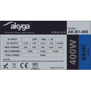 Akyga-AK-B1-400-power-supply-unit-400-W-20-4-pin-ATX-ATX-Groen-PSU-PC-voeding