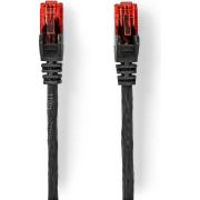 Nedis CAT6 Netwerkkabel RJ45 Male - Male U/UTP 20.0 m Buitenshuis Rond PE Zwart