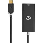 Nedis-USB-Adapter-USB-3-2-Gen-1-USB-Type-C-copy-Male-Mini-DisplayPort-0-20-m-Rond-Verguld-PVC