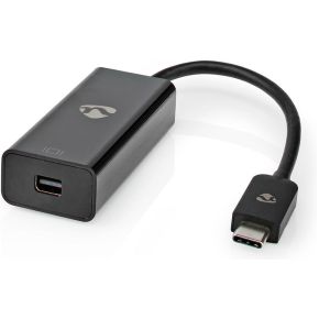 Nedis USB-Adapter | USB 3.2 Gen 1 | USB Type-C© Male | Mini DisplayPort | 0.20 m | Rond | Vernikkeld | P
