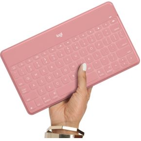Logitech Keys-To-Go - BLUSH PINK - UK - INTNL toetsenbord UK International