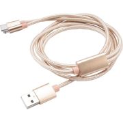 Akasa-AK-CBUB42-12GL-USB-kabel-1-2-m-USB-2-0-USB-A-USB-C-Micro-USB-B-Goud