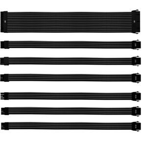 Cooler Master Colored Extension Cable Kit - Black