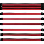Cooler Master Colored Extension Cable Kit - Red / Black