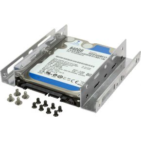 LogiLink AD0009 montagekit 2x 3,5 HDD of SSD in 5,25 bay