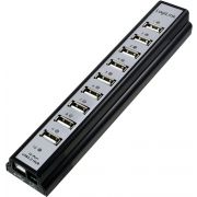 LogiLink UA0096 USB hub 10 poorten