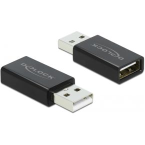 Delock 66529 USB 2.0-adapter Type-A male naar Type-A femalee datablocker