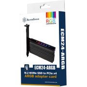 Silverstone-SST-ECM24-ARGB-interfacekaart-adapter-Intern-M-2