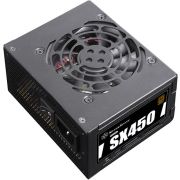 Silverstone SX450-B power supply unit 450 W 24-pin ATX SFX Zwart PSU / PC voeding