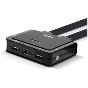 Lindy 42346 KVM-switch Zwart