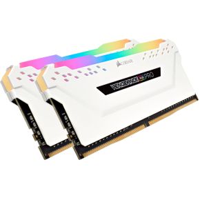 Corsair DDR4 Vengeance RGB Pro 2x16GB 3200 White Geheugenmodule