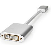 Nedis DisplayPort-Kabel | DisplayPort Male | DVI-D 24+1-Pins Female | 1080p | Verguld | 0.20 m | Rond | Ge