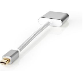Mini DisplayPort-Kabel | DisplayPort 1.2 | Mini-DisplayPort Male | DVI-D 24+1-Pins Female | 21.6 Gbp