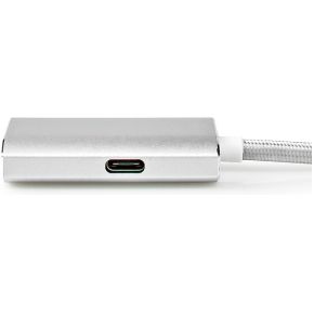 Nedis USB-Adapter | USB 3.2 Gen 1 | USB Type-C© Male | HDMI© Connector | 2.00 m | Rond | Verguld | Geb