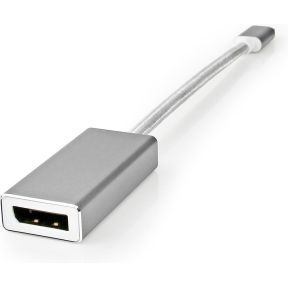 USB-Adapter | USB 3.2 Gen 1 | USB-C© Male | DisplayPort Male | 5 Gbps | 0.20 m | Rond | Verguld |
