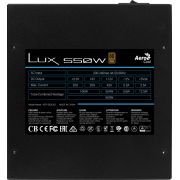 Aerocool-LUX-550W-power-supply-unit-20-4-pin-ATX-ATX-Zwart-PSU-PC-voeding