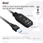 CLUB3D-CAC-1404-USB-kabel-5-m-USB-3-2-Gen-1-3-1-Gen-1-USB-A-Zwart