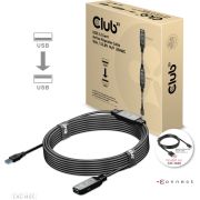 CLUB3D-CAC-1405-USB-kabel-10-m-USB-3-2-Gen-2-3-1-Gen-2-USB-A-Zwart