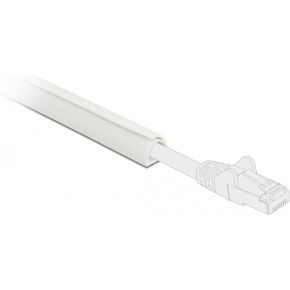 Delock 20717 Kabelgoot Mini zelfsluitend zelfklevend 10 x 10 mm - lengte 1 m wit