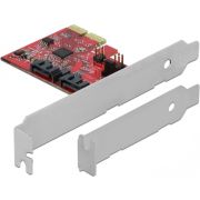 Delock 90406 2-poorts SATA PCI Express x2-kaart met RAID 1 - spiegeling van bestaande gegevens